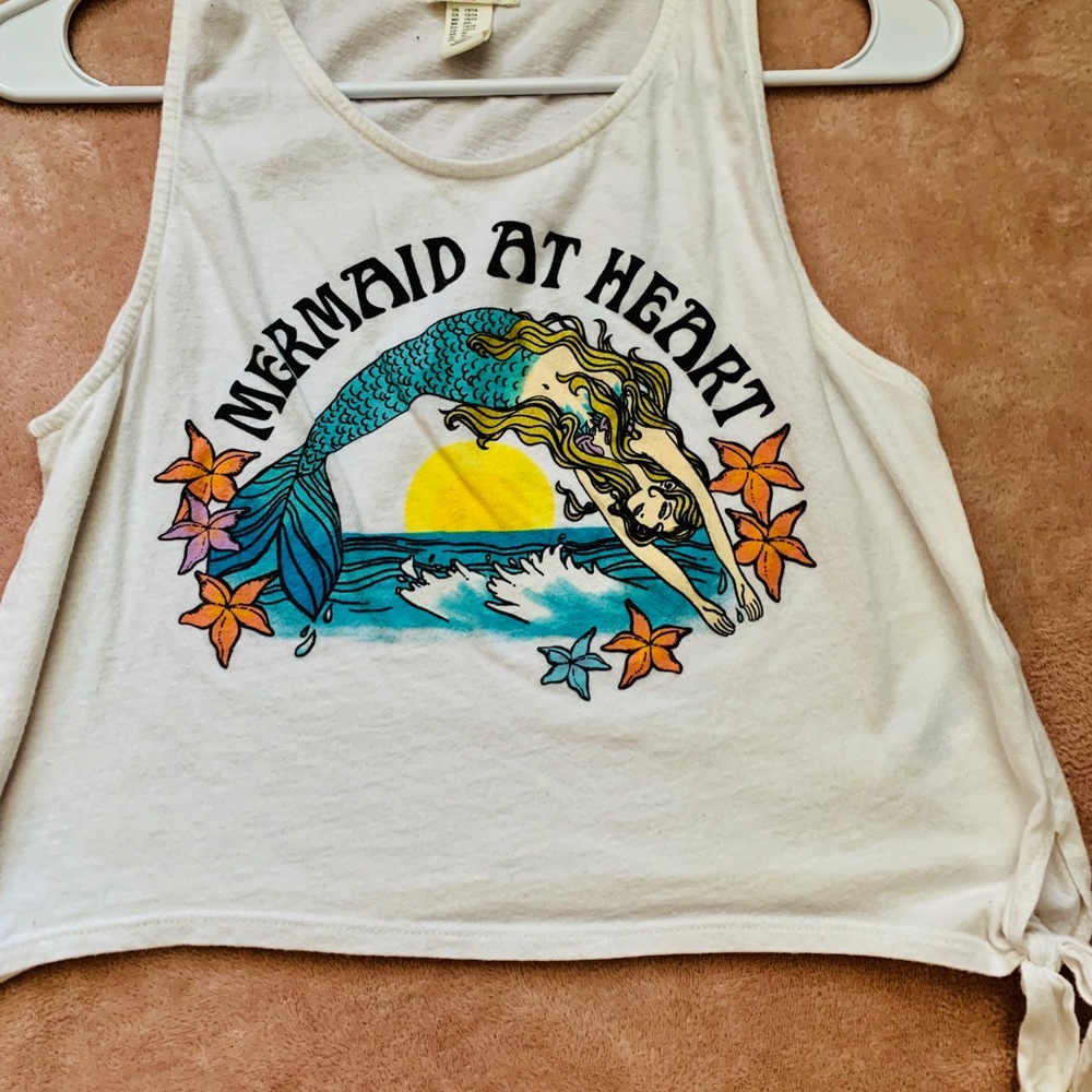 Mermaid At Heart Crop